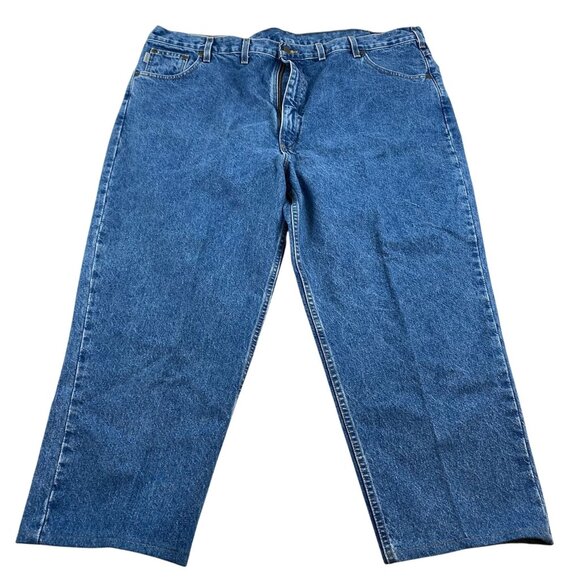 Carhartt Mens Jeans Size 46x26 measured 100% Cotton Straight Leg - Picture 1 of 8